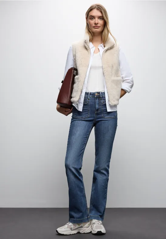 Bootcut Jeans Medium Blue Wash