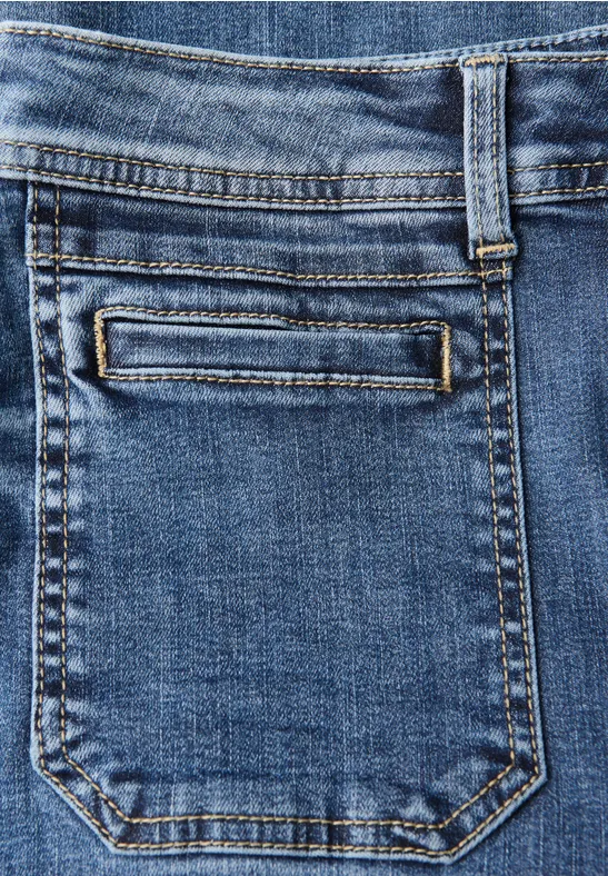 Bootcut Jeans Medium Blue Wash