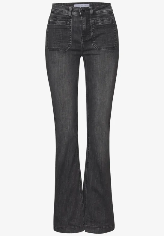Bootcut Jeans Black washed