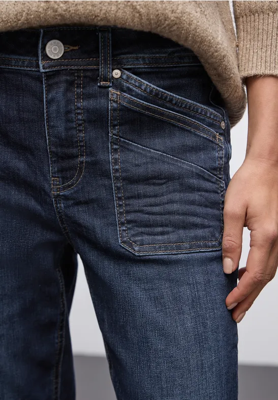 Jeans avec poches patch null