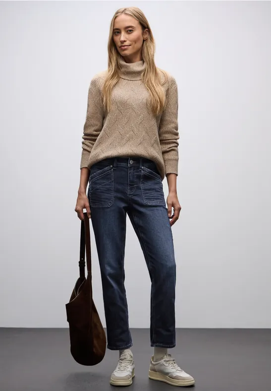 Jeans avec poches patch null