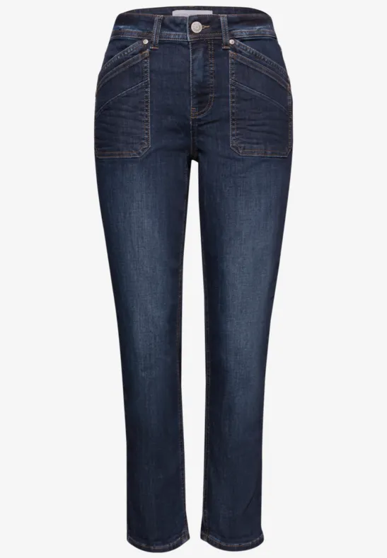 Jeans avec poches patch null