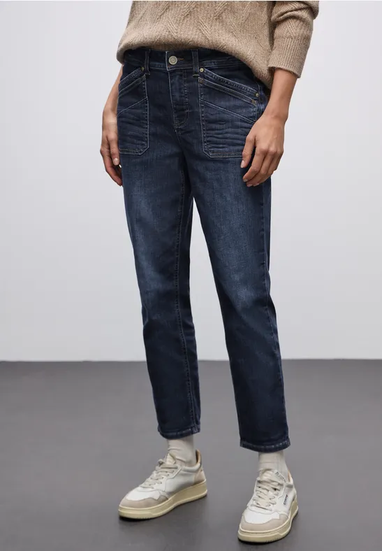 Jeans avec poches patch null