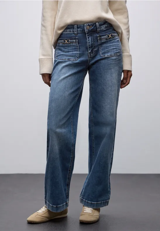 Wide Legs Jeans null