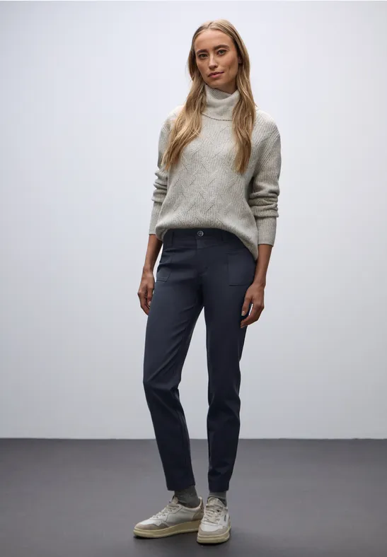 Casual broek deep blue
