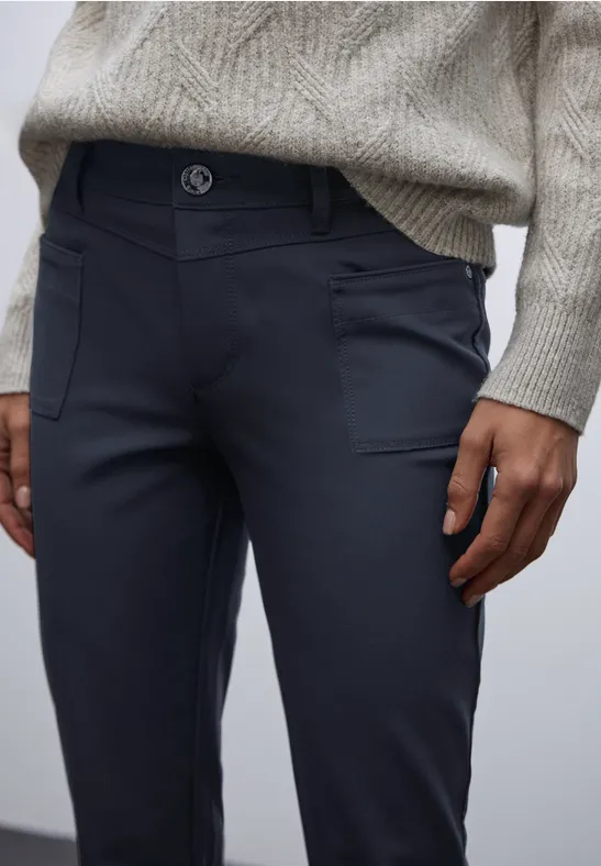 Casual broek deep blue
