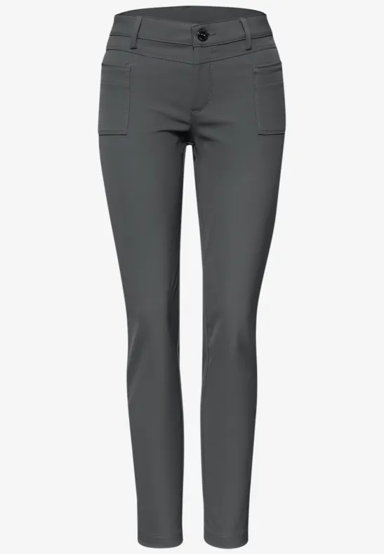 Casual broek storm grey