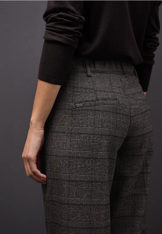 Pantalon à carreaux Straight Legs null