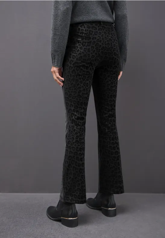 Pantalon Bootcut Léo Black