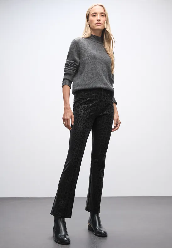 Pantalon Bootcut Léo Black