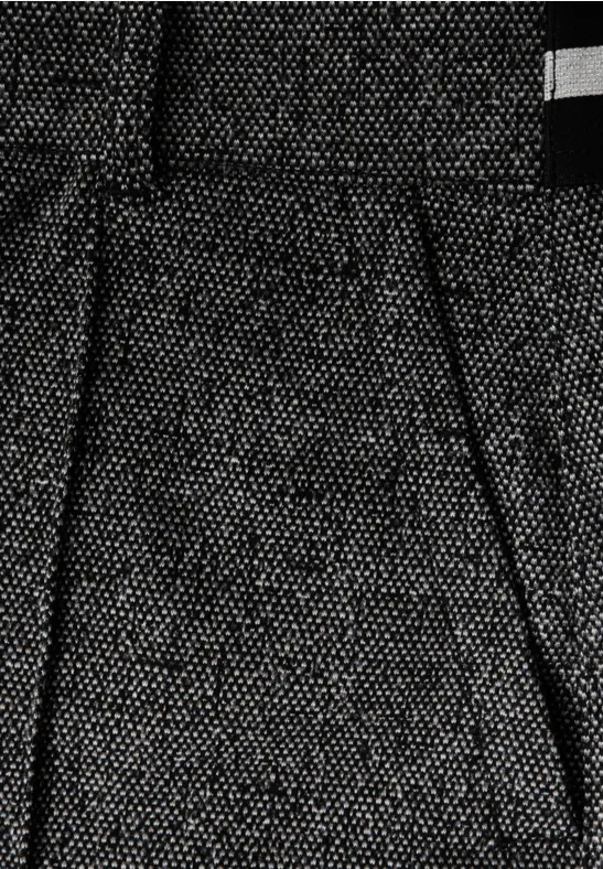 Bermuda jacquard mélangé Black