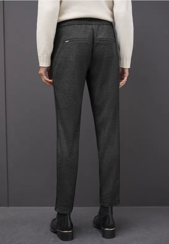 Pantalon à rayures de galons Black