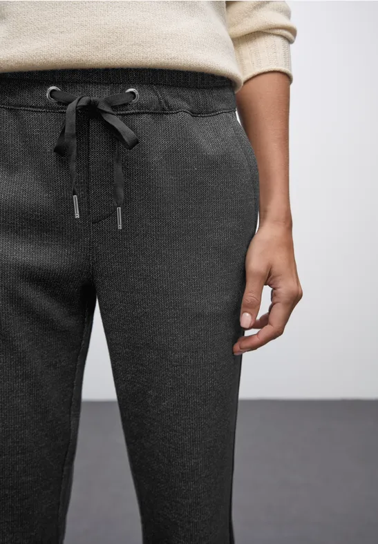 Pantalon à rayures de galons Black