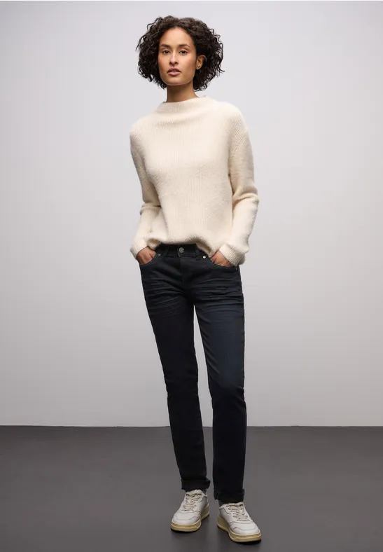 Casual Fit Jeans blue black soft wash