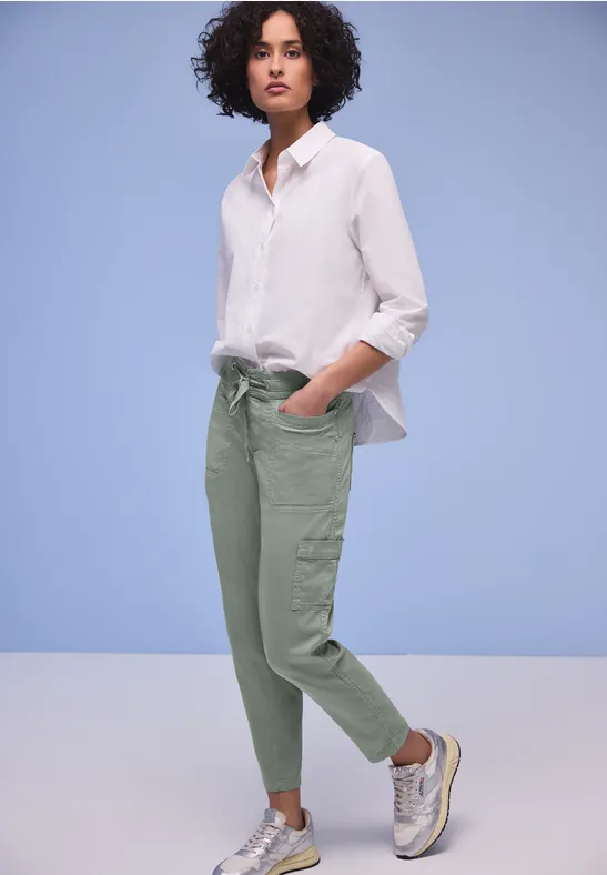 Cargo Joggpants dark mint green