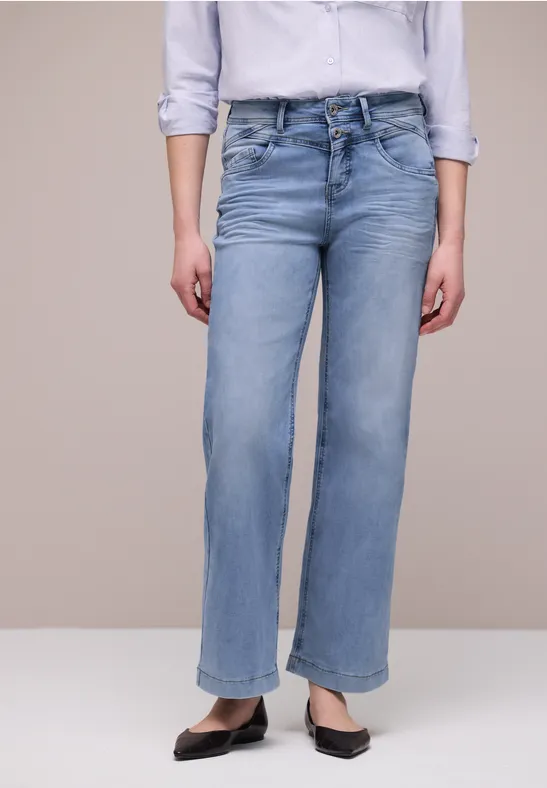 Wide Legs Jeans light blue wash