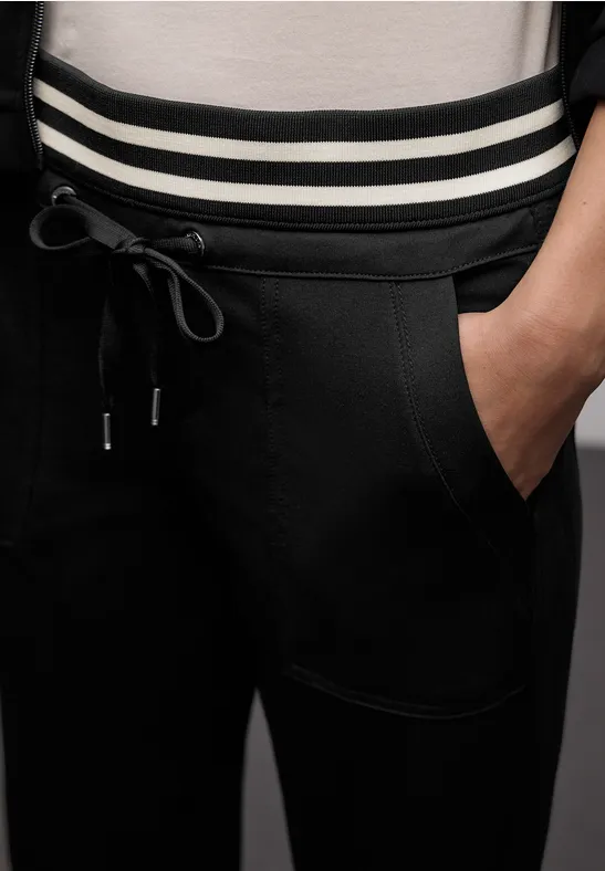 Loose Fit Hose Black