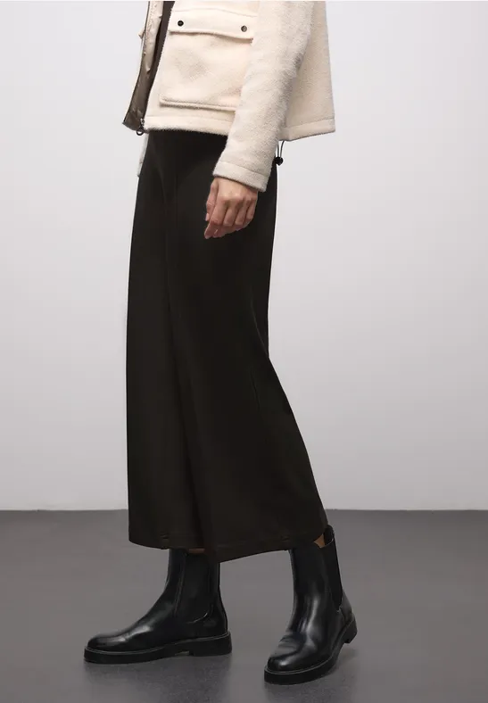 Wide Leg Hose darkest brown