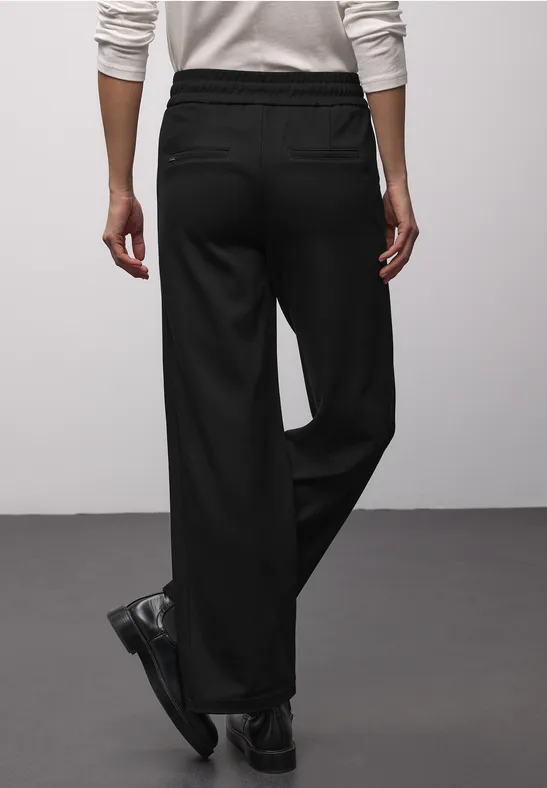 Pantalon Straight Legs avec ruban adhésif Black