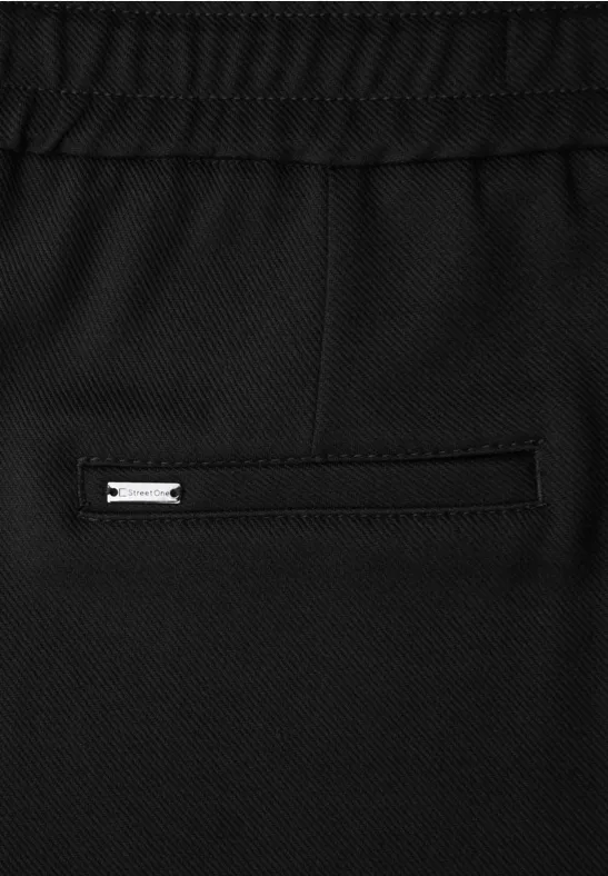 Pantalon Straight Legs avec ruban adhésif Black