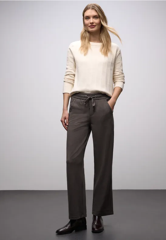 Pantalon Straight Legs avec ruban adhésif rustic brown