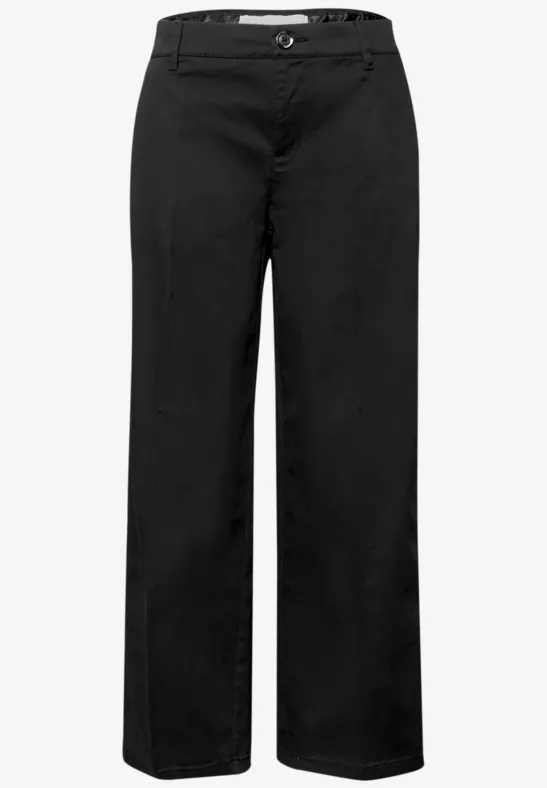 Chino Straight Legs en coupe casual Black