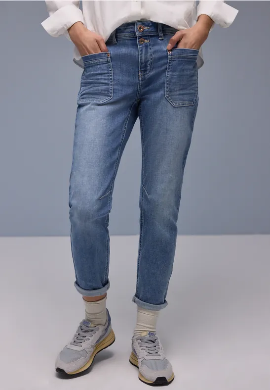Jeans boyfriend Medium Random Wash