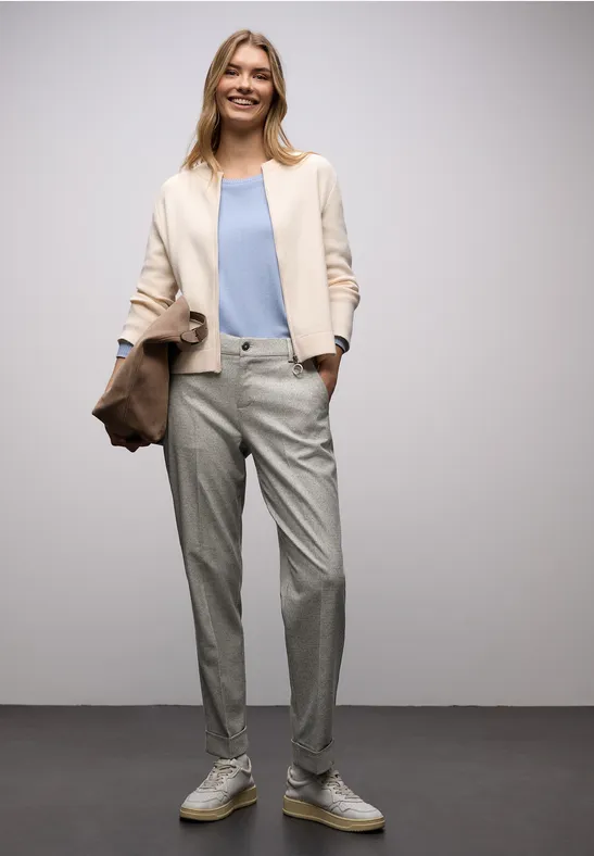 Slim Leg Hose off white