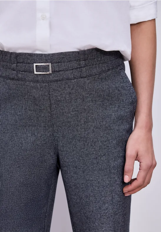 Melange Hose shadowed navy