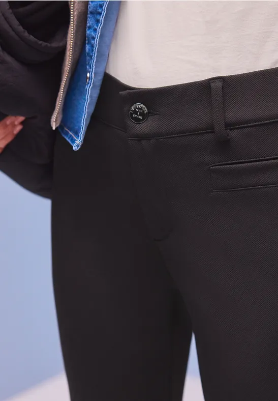 Bootcut Hose Black