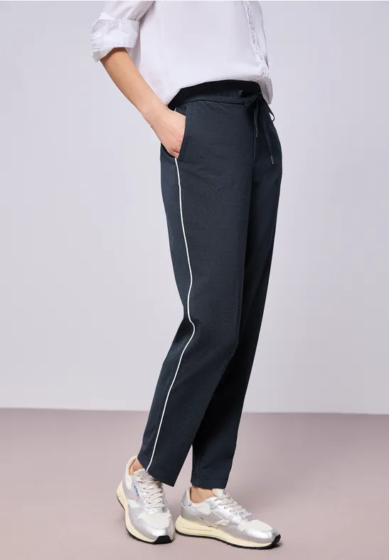 Slim Leg Hose shadowed navy