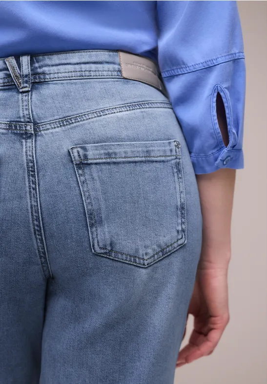 Jeans à jambes barrées authentic light blue