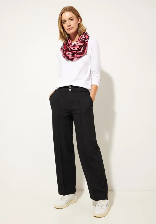 Softer Print Loopschal sleek brown