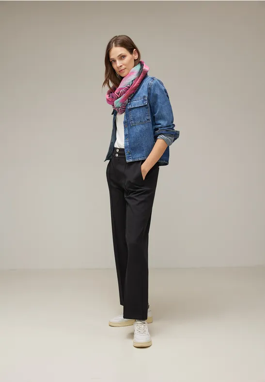 Color Print Loop peony pink