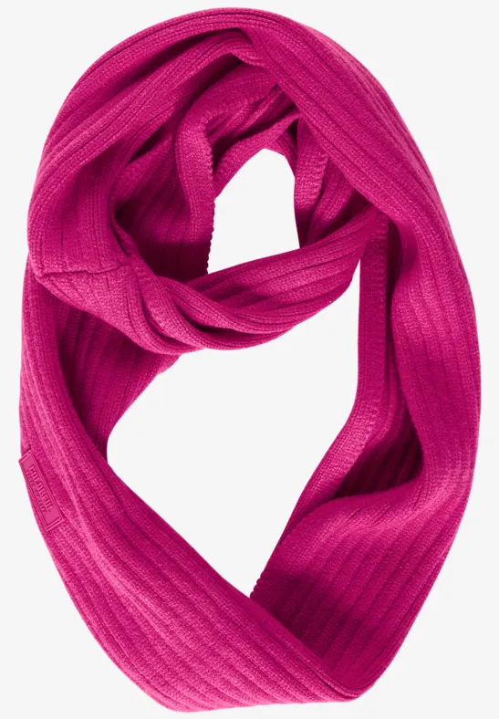 Loop de couleur unie peony pink