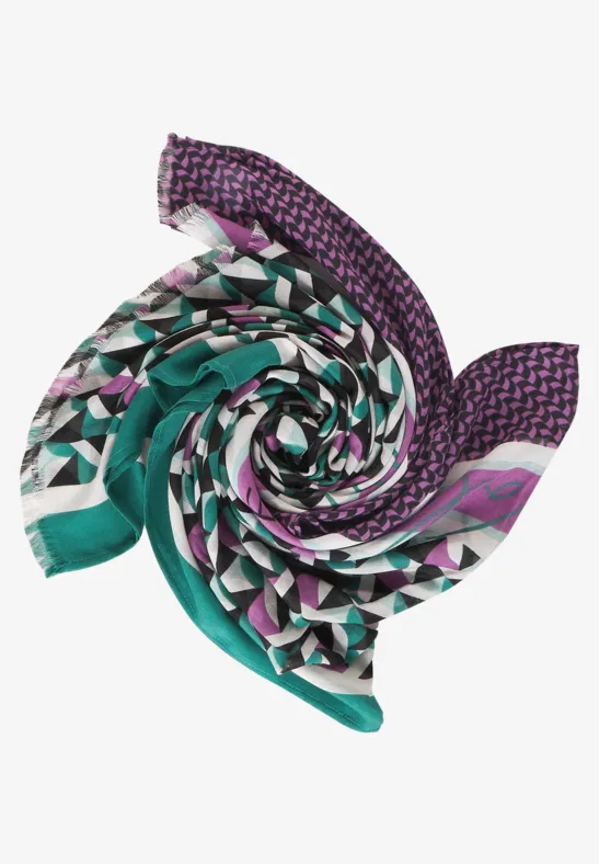 Multicolor Longschal multicolor