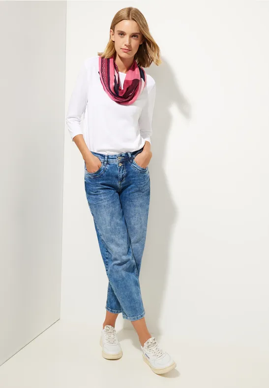 Multicolorprint Loopschal multicolor