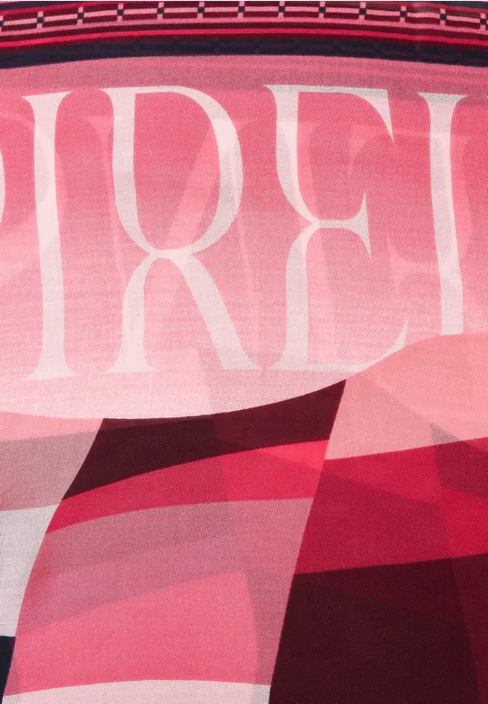 Multicolorprint Loopschal multicolor