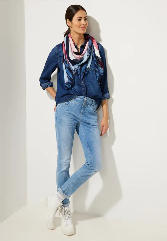 Halstuch mit Print multicolor