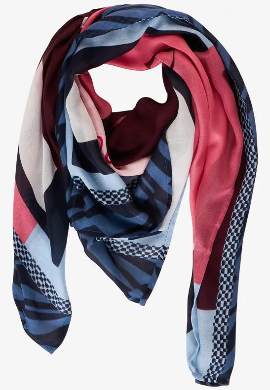 Halstuch mit Print multicolor