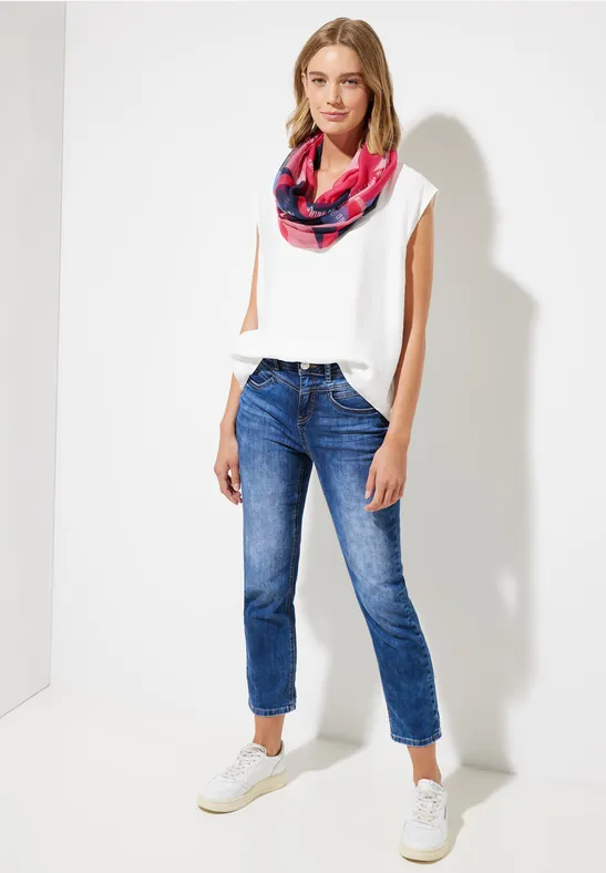 Multicolor Print Loopschal multicolor