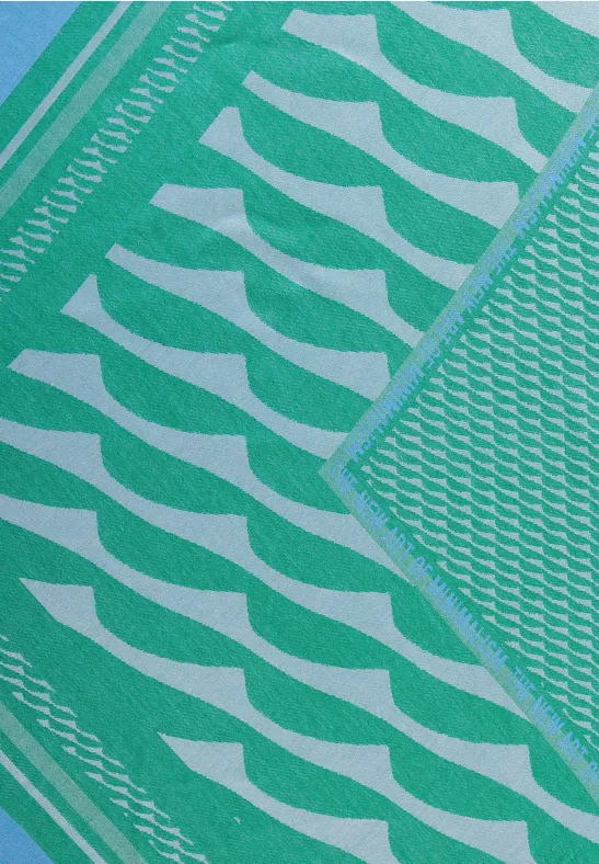 Dreieckstuch mit Print fresh spring green