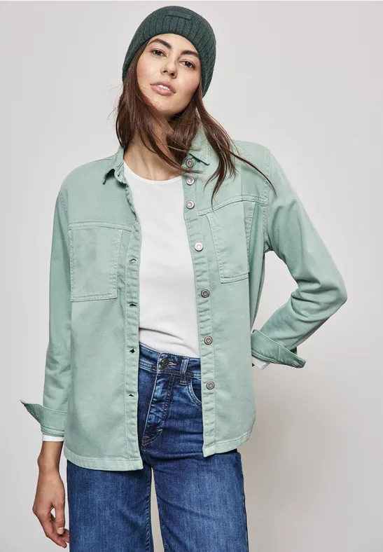 Bonnet tricoté dark forest green mel.