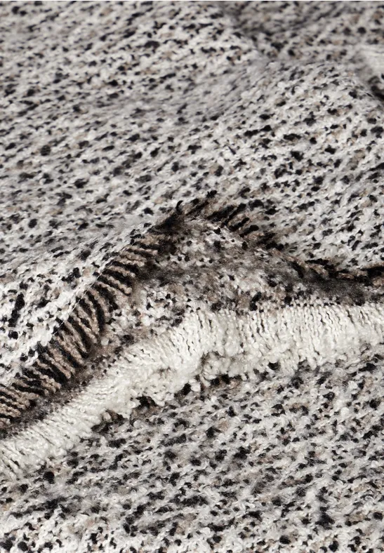 Écharpe bouclette deep tint blue