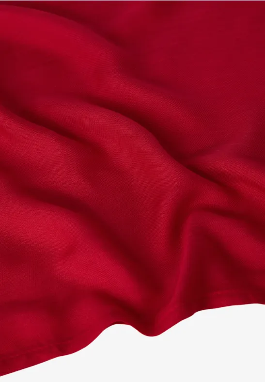 Basic Loop Foulard autumn red