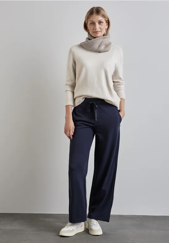 Écharpe tricotée light mocha beige