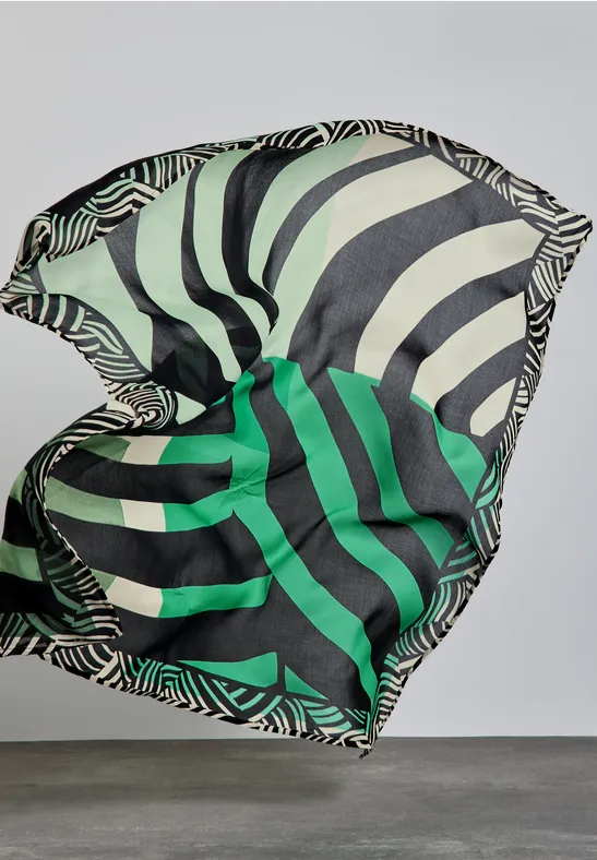 Foulard à motifs Black
