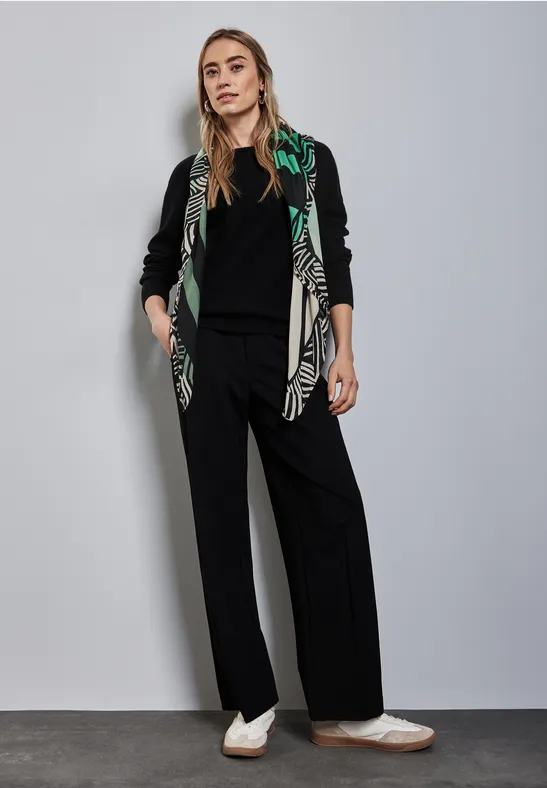 Foulard à motifs Black
