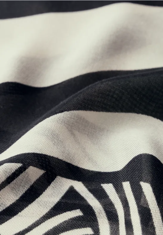 Foulard à motifs Black