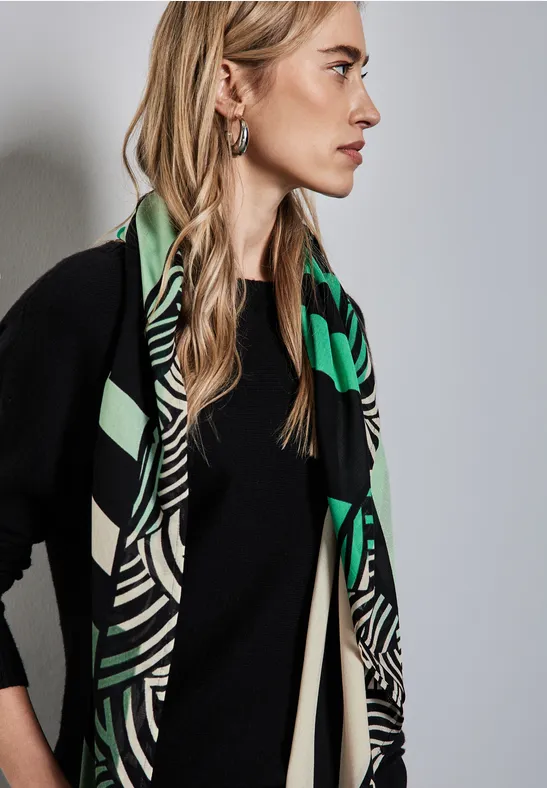 Foulard à motifs Black